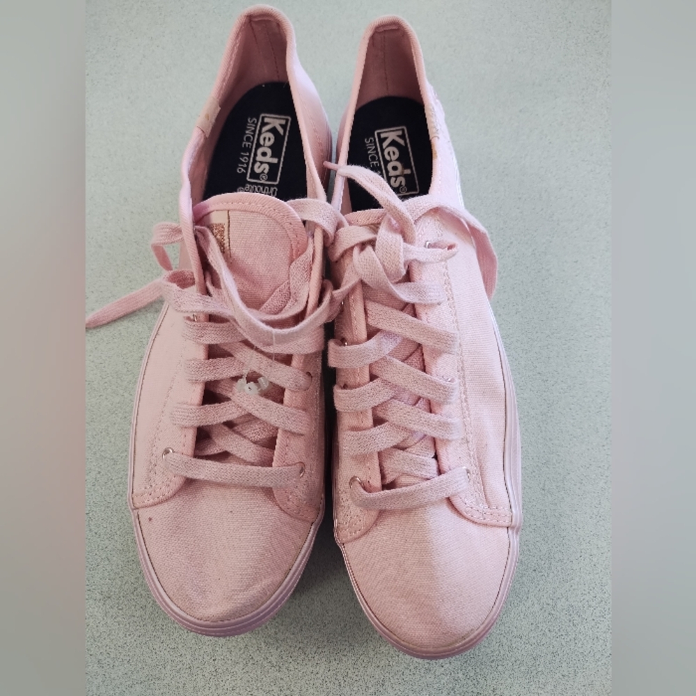 Pink Keds Red Sox's Size 10